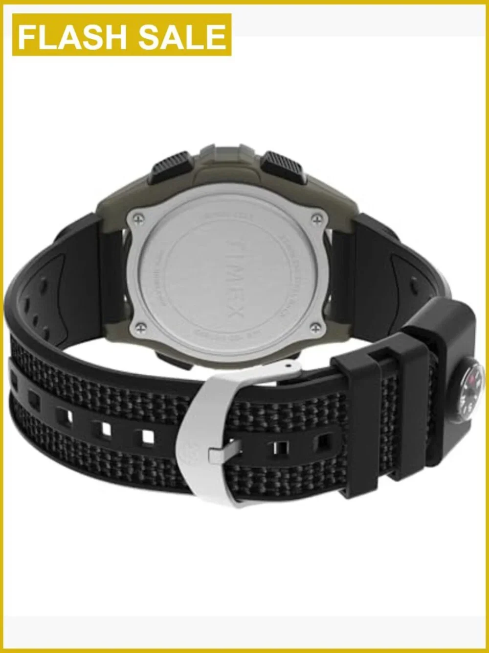 Men's Digital Sport Watch 100-Hour Chronograph Water Resistant 41mm